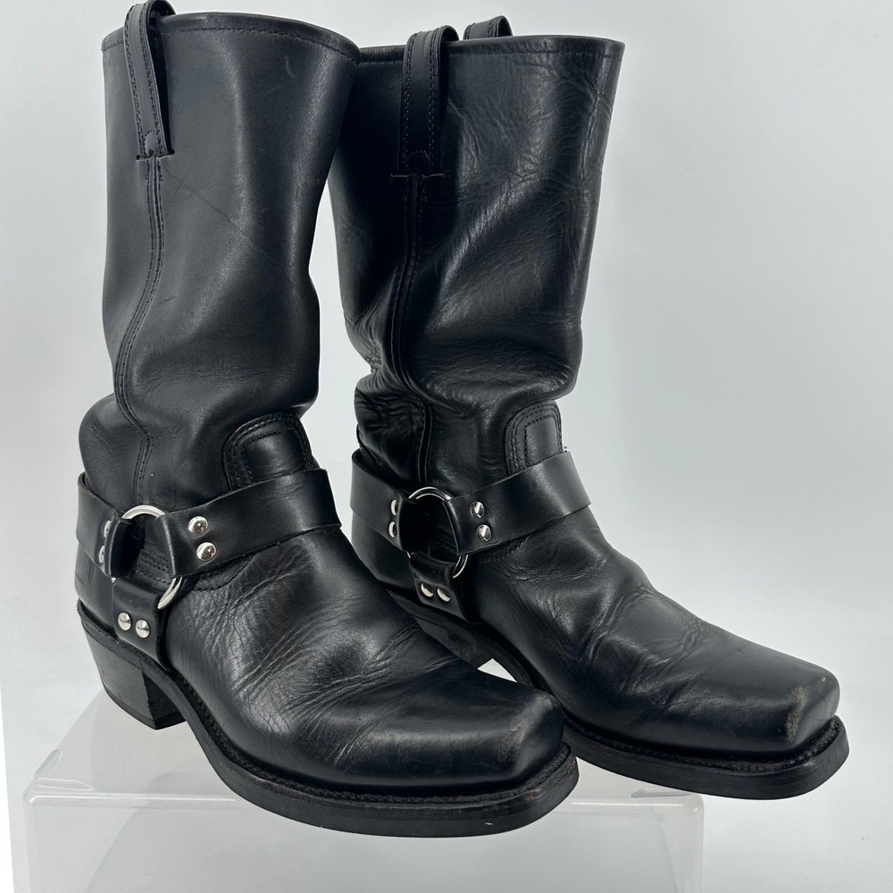 Frye Harness Boots Biker Engineering Heritage Motorcycle USA Mens 9.5 77300